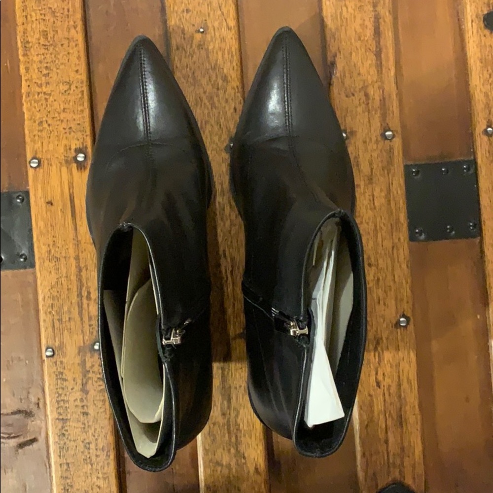 Zara: Leather Wedge Ankle Boot, 9 - Picture 8 of 8